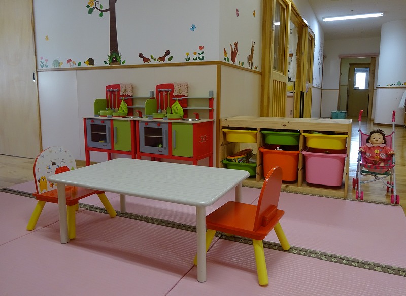 ままごとコーナー